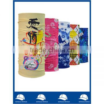 Factory Cheap 100% Microfibre Polyester Seamless Tube Outdoor Bandana