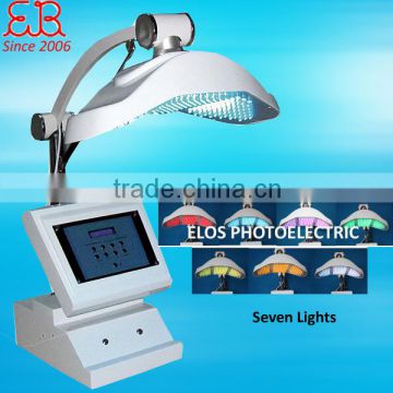 7 Lights PDT LED Machine Red Light Red Led Light Therapy Skin Therapy Devices For Acne Treatment Machine Spot Removal Red Light Therapy Devices