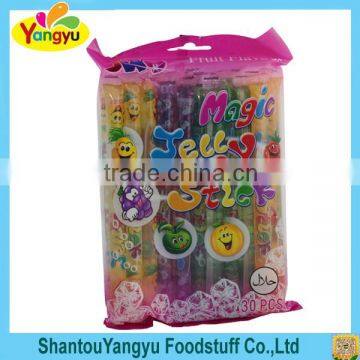 Long jelly stick various fruity flavors jelly juice