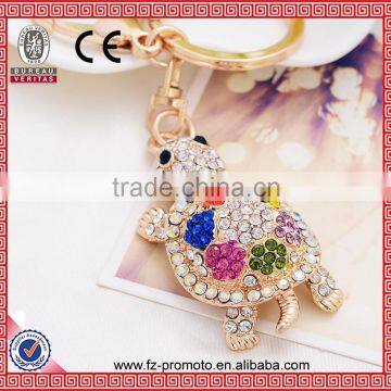 Various Animal Rhinestone Keychain Cute Mouse Shaped Keychain photo-4