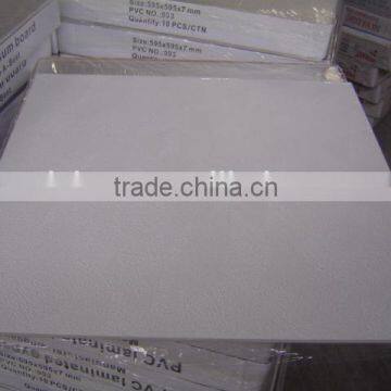 PVC Laminated Gypsum Ceiling Tiles 600*1200mm photo-5