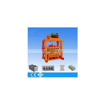 Small Investment Big Profit! QTJ4-40 Hollow Block And Pavers Brick Making Machine for Small Factory With Vedio