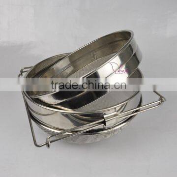 honey extractor accessories honey strainer double layer stainless steel honey strainer