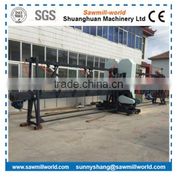 Timber Sawing Machine Twin Vertical Band Sawmill For Sale