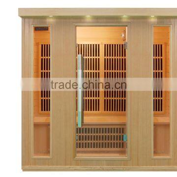 With CD Player 1750x1350x1900mm Outdoor Sauna Steam Room