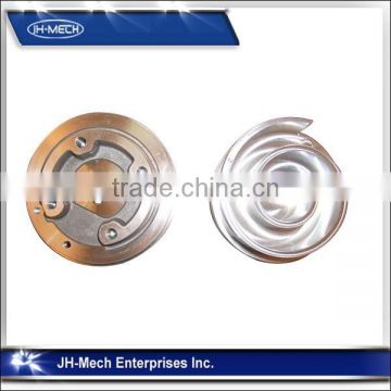 OEM Aluminum Sand Casting AC Compressor Scroll Plate