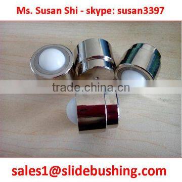 Noiseless Ball Bearing Plastic Pom Material Caster no Noise Full Nylon Ball Transfer Unit photo-6