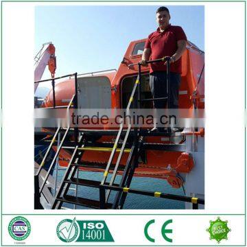 Manufacturer Totally Enclosed Type Fiberglass Lifeboat for Sale photo-6