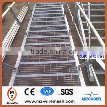 standard size plain type stair steel grating 25*3mm in anping(direct factory)