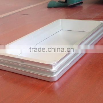 Caixin Aluminum Save power Shrimp frozen tray aluminum tray