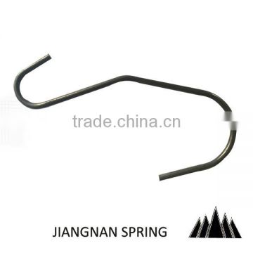 Custom spring steel wire form /bending hook power coating hook