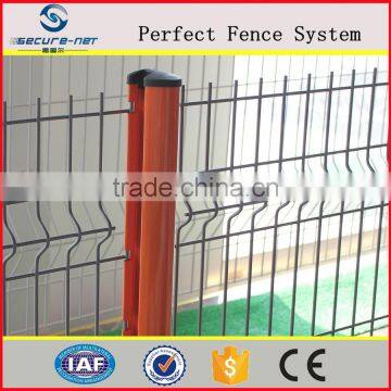 Hot-dipped Galvanized Powder Coated Protective Welded Wire Security Fence photo-3