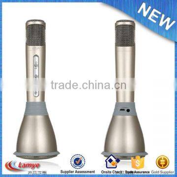 Golden and Rose Golden K068 Bluetooth Speaker Microphone Bluetooth Wireless Microphone K068 photo-4