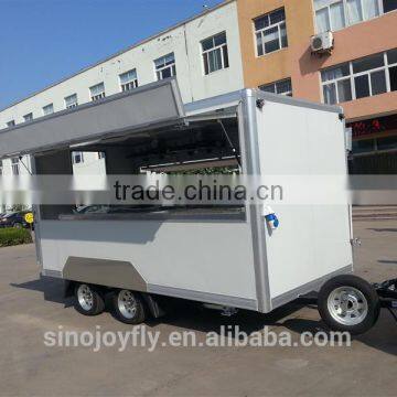 Trailer Mounted Food Cart for Sale Mobile Outdoor Food Cart for Sale Atv Camping Trailer photo-2