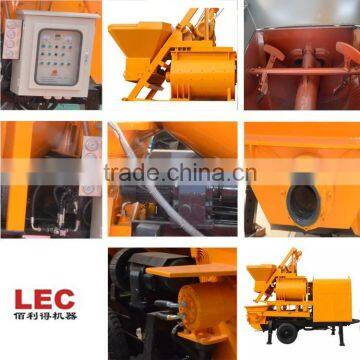 LJBC40 L1 40m3/h Capacity Diesel Concrete Pump With Mixer photo-6