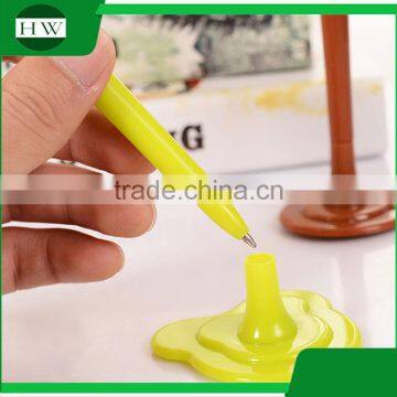 Wholesale Cheap Funny School Office Stationery Mini Plastic Desk Table Light Lamp Roller Ball Point Pen photo-3