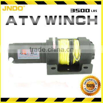 12V 3500lbs synthetic rope winch with light weight