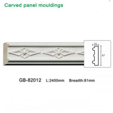 Architectural Polyurethane Ceiling Panel Cornice Molding