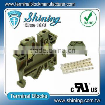 TF Series Euro Type Screw Clamp Feed Through Terminal Block photo-5