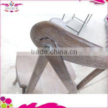 Popular Antique Event Use Wooden Cross Back Chair photo-6