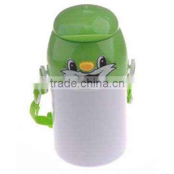 Sublimation heat press water plastic cute bottle for kids