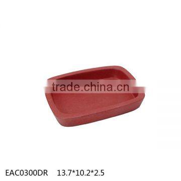 Modern Stone Feel Ceramic Bathroom AccesCeramic Bathroom Accessory Set With Silicone Sleeve for Easy Gripsories photo-4