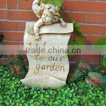 Polyresin Angel(cherub) Garden Statue(FO-6309)