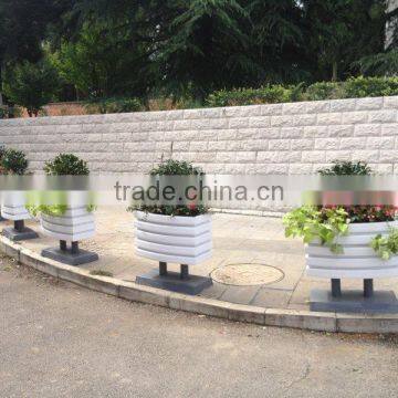 SOL Decorative PVC Green Fence Planter Vertical Planter Grow Pots