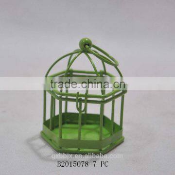 Small Metal Bird Cage for Party Decorations & Crafts