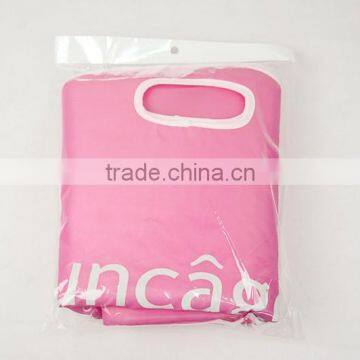 Cylinder Vertical Pearl Cotton Laundry Basket, Laundry Bucket photo-6