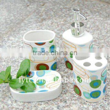 4pcs Cheap Ceramic Bathroom Set photo-2