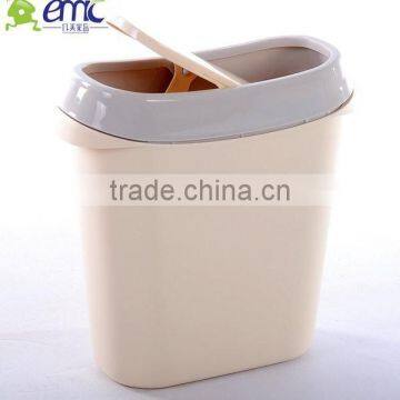 Hot Selling Plastic Dustbin, Table Dustbin With Flip Lid photo-2