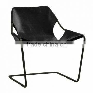 Modern Appearance Leather Chair and Metal Chrome Frames photo-2