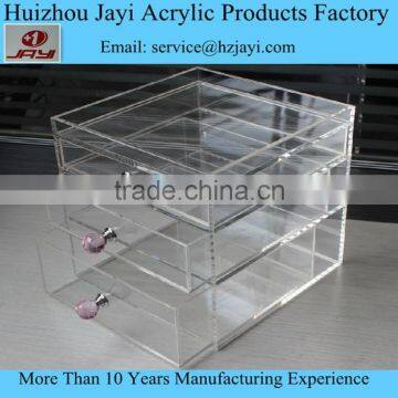 Factory wholesale handmade acrylic jewellery display cabinet and jewellery showcase