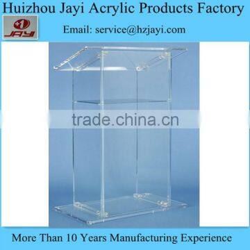 Factory Wholesale Plexiglass Modern Design Lectern Stand photo-6