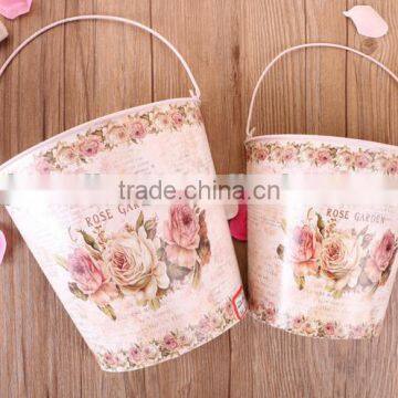 Hanging Planter Metal Wall Flower Pot Holder Home Wall Mounted Flower Pot photo-3