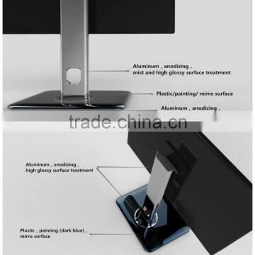 Modern Living Room Led TV Stand With High Glossy Surface Treatment photo-6