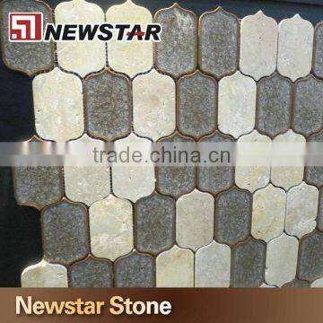 2016 Newstar penny rounds marble mosaic tile