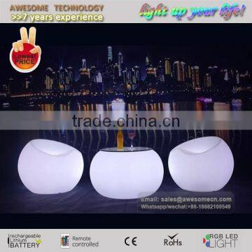 Light up White Plastic Coffee Table for Wedding (TP112) photo-4
