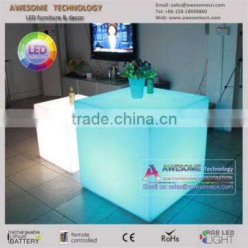 Waterproof Luminous Square Cube Table (cb400) photo-3