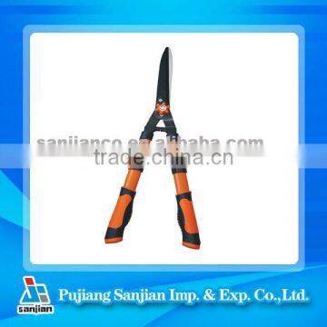 Telescopic anvil hedge shear, Long handle anvil hedge shear, Heavy Duty Hedge Shears