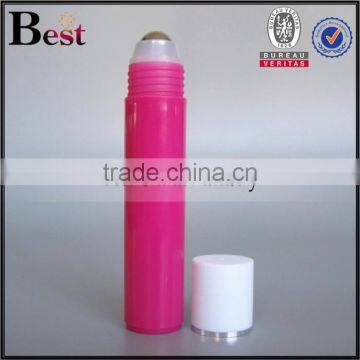 Cosmetic Fragrance Black 35ml Plastic Perfume Bottle Roll on Silver Aluminum Outer Cover Stainless Steel Roller photo-4