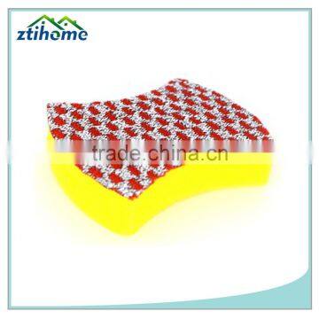 Sponge Kitchen Bowl Dish Pot Wash Scrub Cleaning Pads photo-2