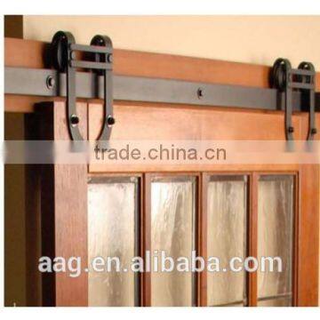 Factory Supply Fashional Waterproof Track And Roller Wheels Stop Guide For Sliding Wooden Door photo-2
