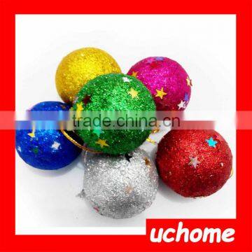 UCHOME 2016 New Design Promotional Trees Gifts Decorative Plastic Christmas Ball