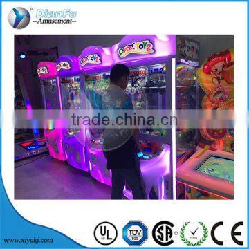 2016 New Kids Coin Operated Crazy Toys Crane Claw Toy Vending Machine Prize Machine for Shopping Mall photo-3