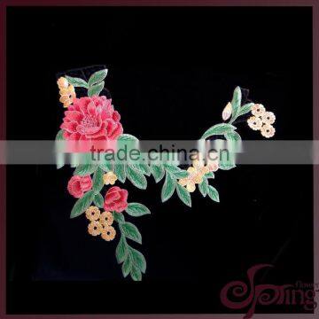 Flower embroidery collar vintage embroider collar