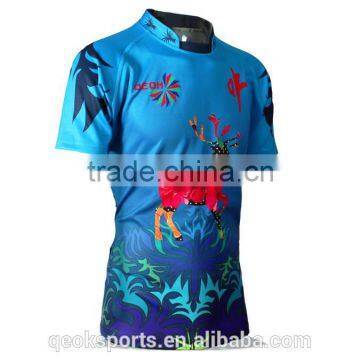 Cervus Nippon Temminck Custom Design Rugby Football Jersey photo-2
