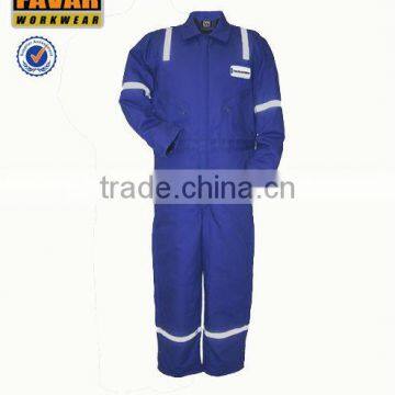 fire retardant coverall blue safety apparel work coverall