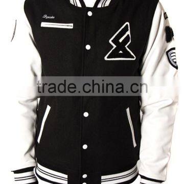 clothing manufacturer custom satin varsity jacket